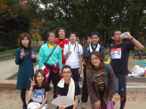 名古屋YMCA主催のチャリティーランも社員が走ってます。